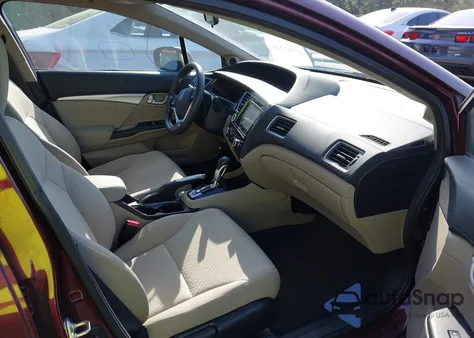 2015 Honda Civic Ex z USA, uszkodzony, nr VIN 19XFB2F8XFE227841